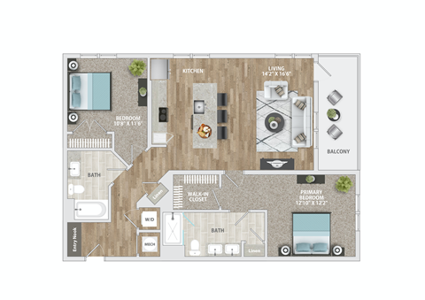 the royale floor plan at Delamarre at Celebration, Celebration, 34747